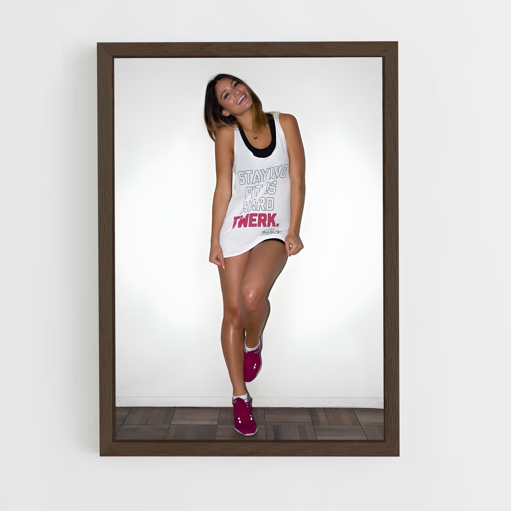 Poster Red Sneakers – affiche Danse (vue 5)